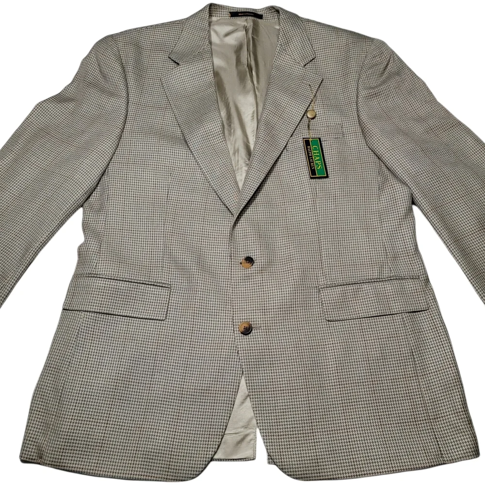 Chaps Two Button Blazer Sz 44 T NWT
